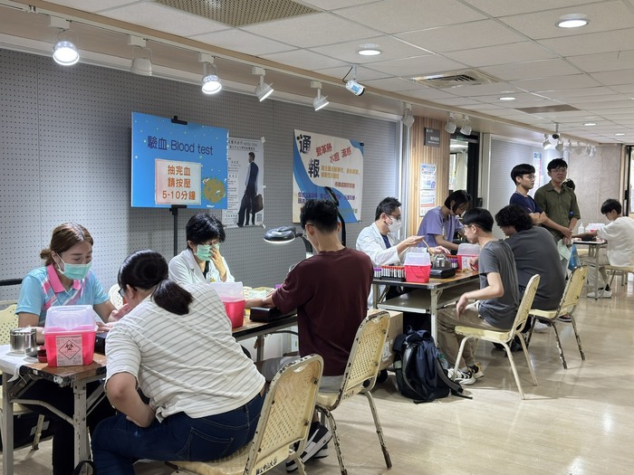 【活動成果】114學年新生健康檢查活動圖片