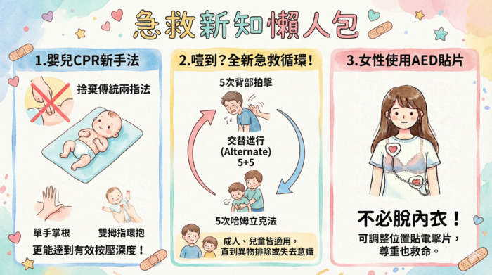 【宣導】2025 美國心臟醫學會AHA 急救指引更新圖片