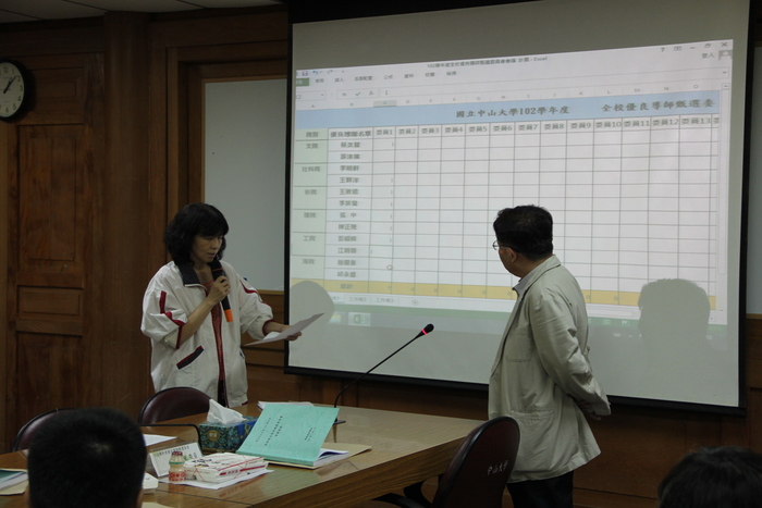 優良導師選拔會議圖片