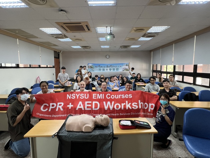 【活動成果】CPR+AED First aid training -English-Taught Course-Post-Event Report圖片