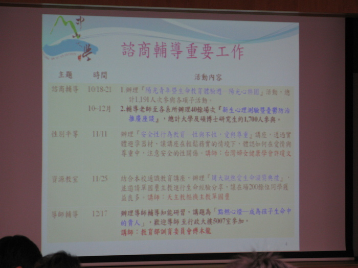 991全校導師會議圖片
